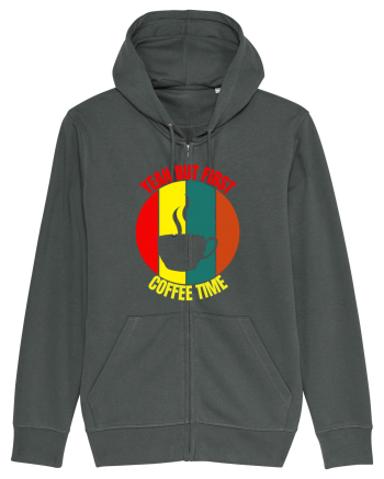 Yeah But First Coffee Anthracite
