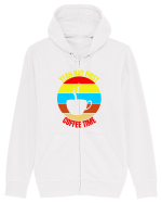 Yeah But First Coffee Hanorac cu fermoar Unisex Connector