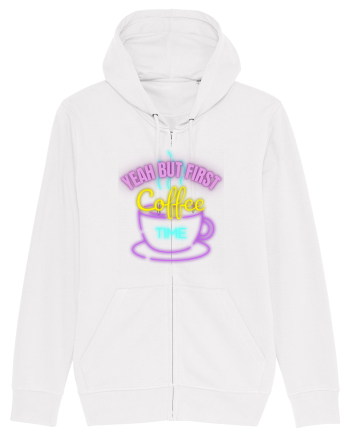 Yeah But First Coffee White