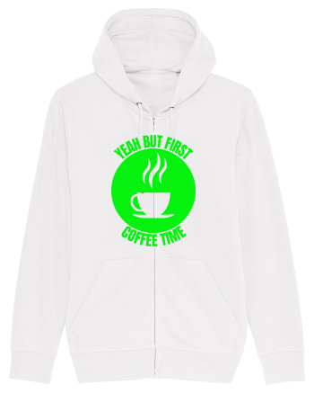 Yeah But First Coffee White