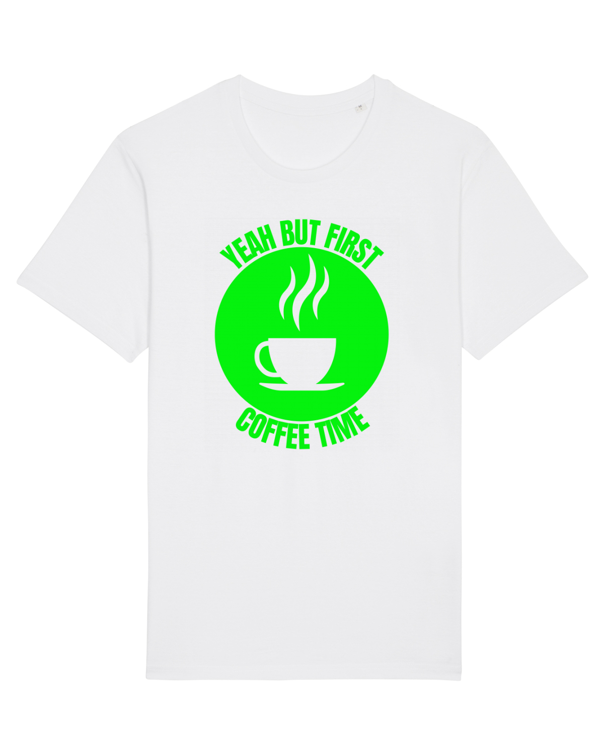 Tricou mânecă scurtă Unisex Rocker White