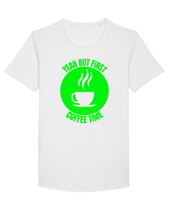 Yeah But First Coffee White
