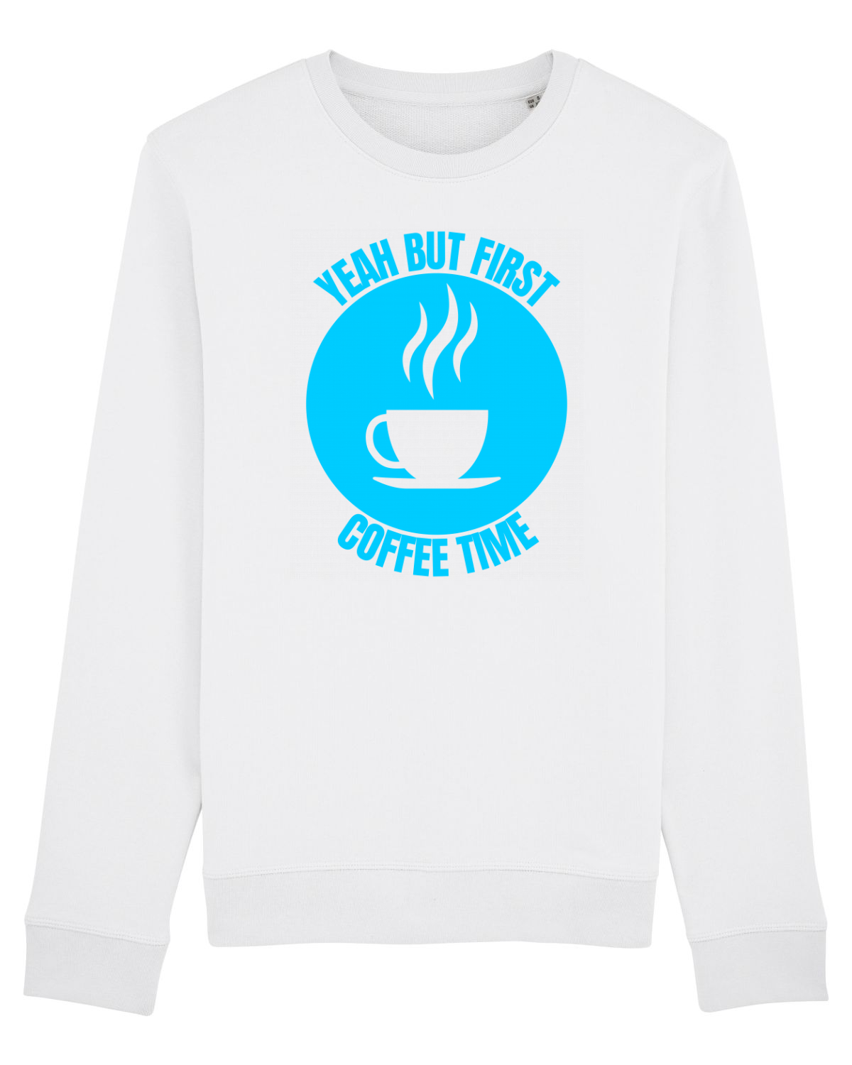 Bluză mânecă lungă Unisex Rise White