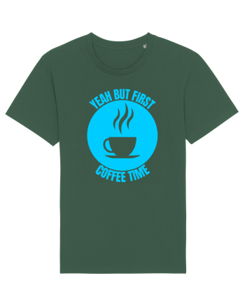 Yeah But First Coffee Bottle Green
