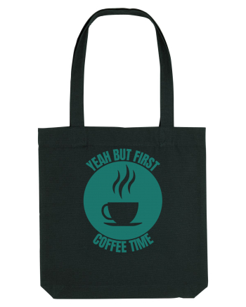 Yeah But First Coffee Black