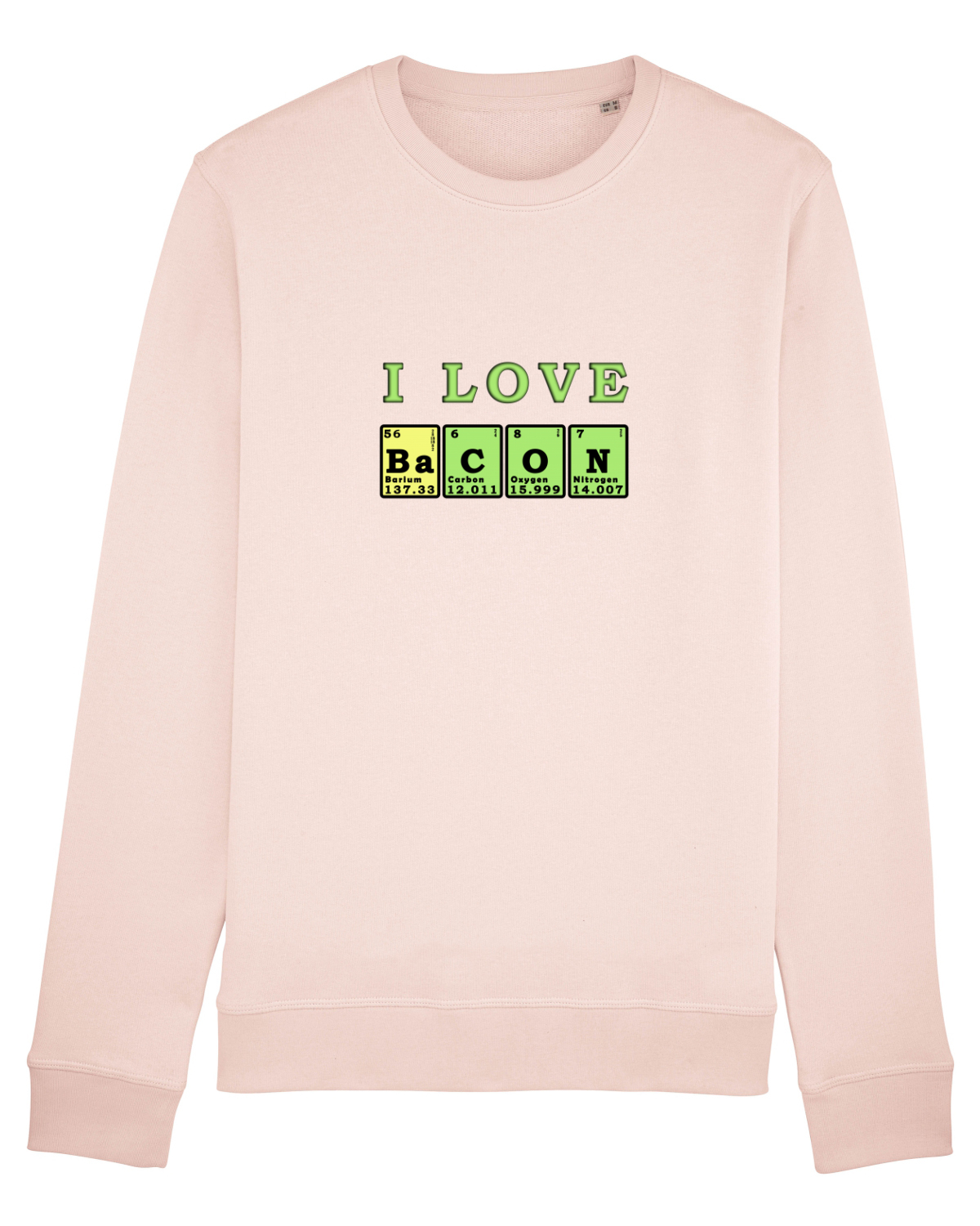 Bluză mânecă lungă Unisex Rise Candy Pink