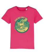 Yeah But First Coffee Tricou mânecă scurtă  Copii Mini Creator
