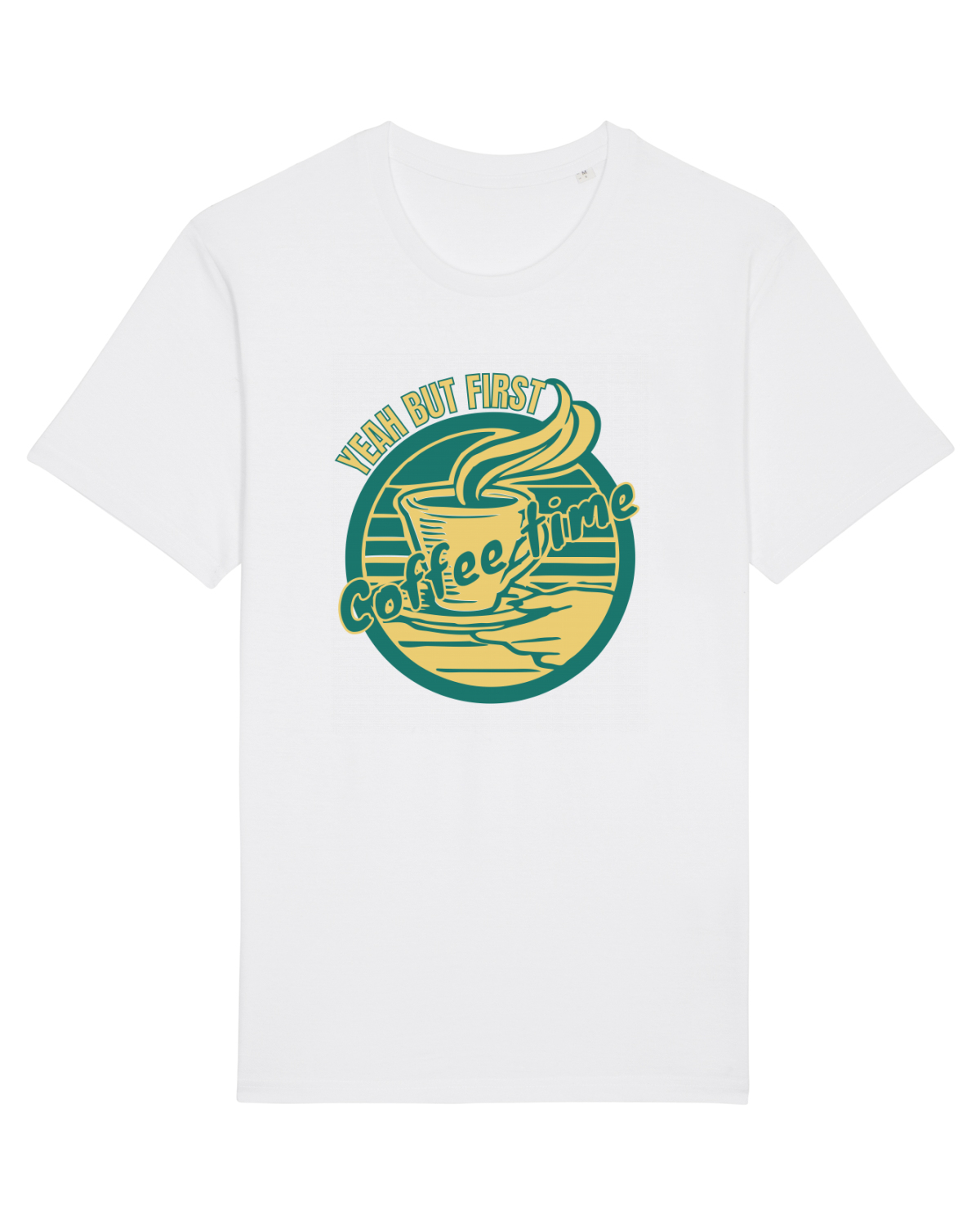 Tricou mânecă scurtă Unisex Rocker White