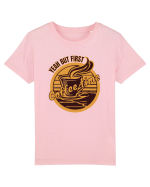 Yeah But First Coffee Tricou mânecă scurtă  Copii Mini Creator