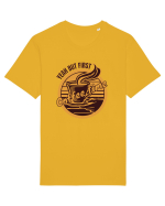 Yeah But First Coffee Tricou mânecă scurtă Unisex Rocker