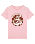 Yeah But First Coffee Tricou mânecă scurtă  Copii Mini Creator
