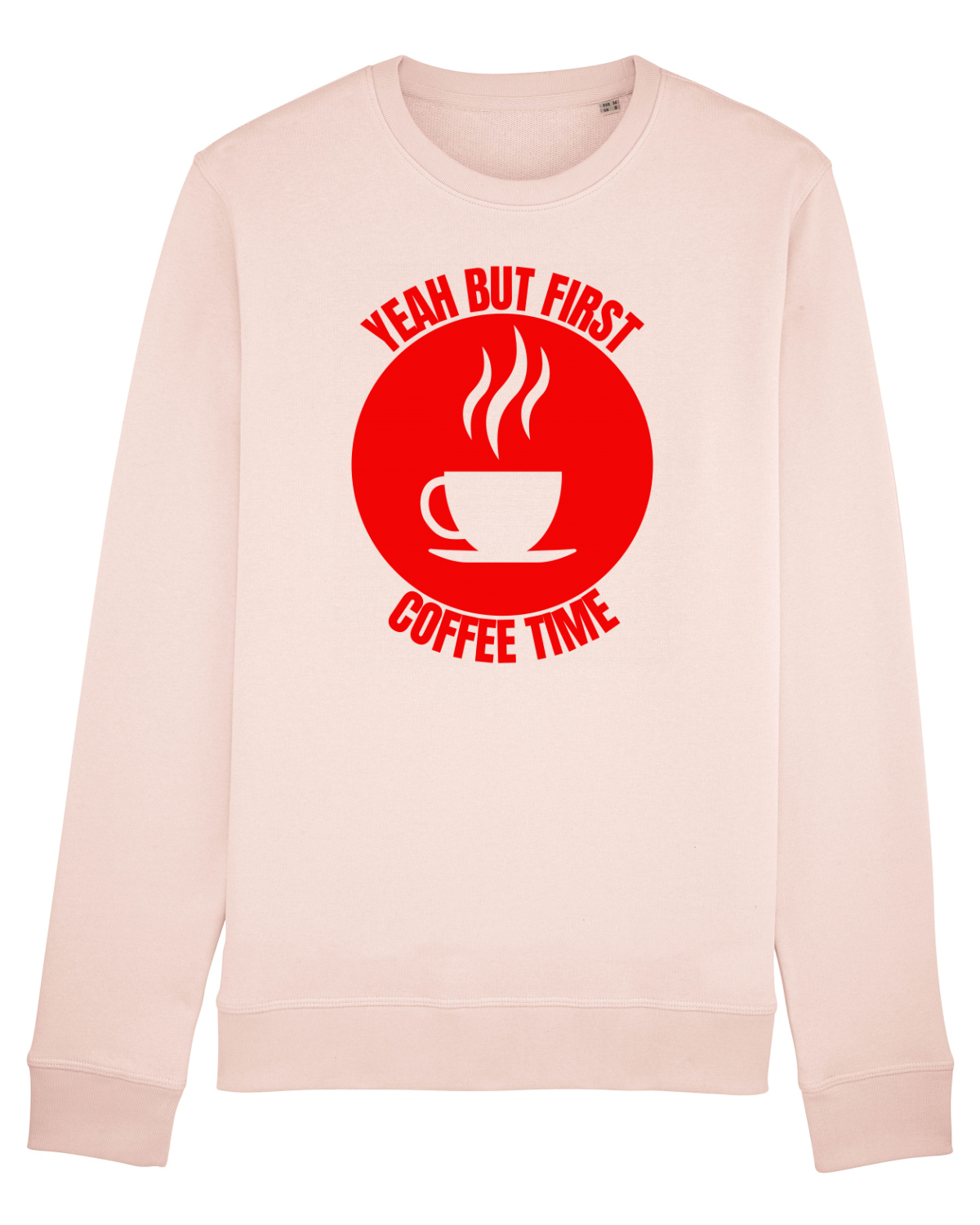 Bluză mânecă lungă Unisex Rise Candy Pink