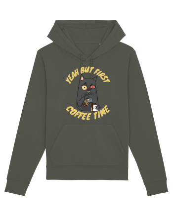 Coffee and Cat Khaki