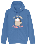 Coffee and Cat Hanorac cu fermoar Unisex Connector