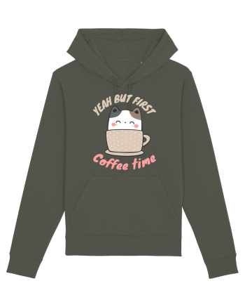 Coffee and Cat Khaki