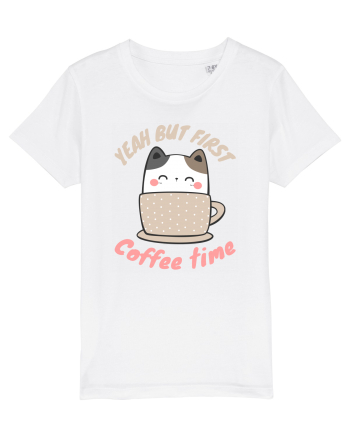 Coffee and Cat White