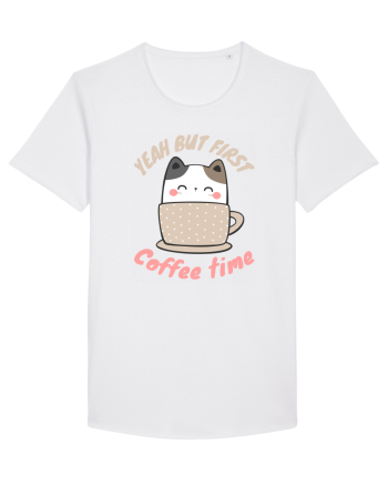 Coffee and Cat White