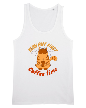 Coffee and Cat White