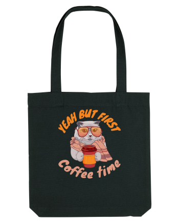 Coffee and Cat Black