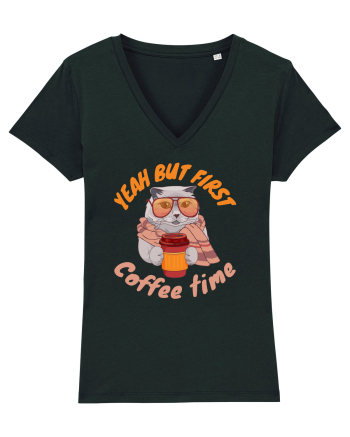 Coffee and Cat Black