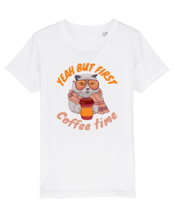 Coffee and Cat White