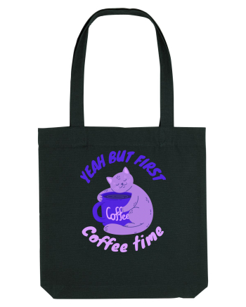Coffee and Cat Black