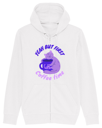 Coffee and Cat White