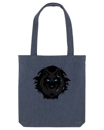 Black Wolf Midnight Blue