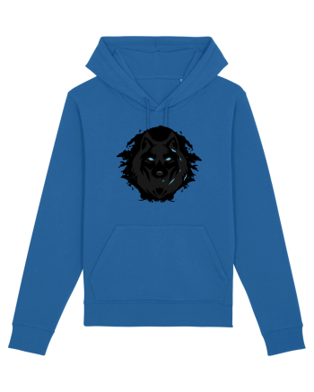 Black Wolf Royal Blue