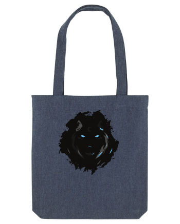 Black Wolf Midnight Blue