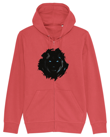 Black Wolf Carmine Red