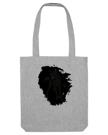 Black Wolf Heather Grey
