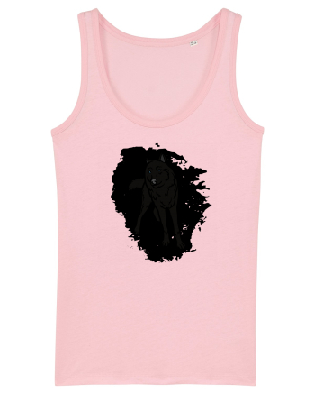Black Wolf Cotton Pink
