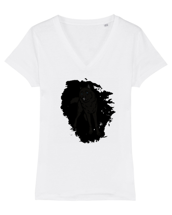 Black Wolf White