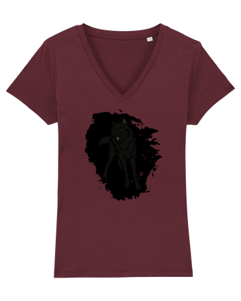 Black Wolf Burgundy