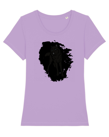 Black Wolf Lavender Dawn