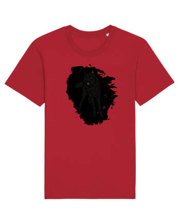 Black Wolf Red