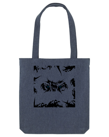 Black Wolf Midnight Blue