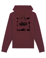 Black Wolf Hanorac Unisex Drummer