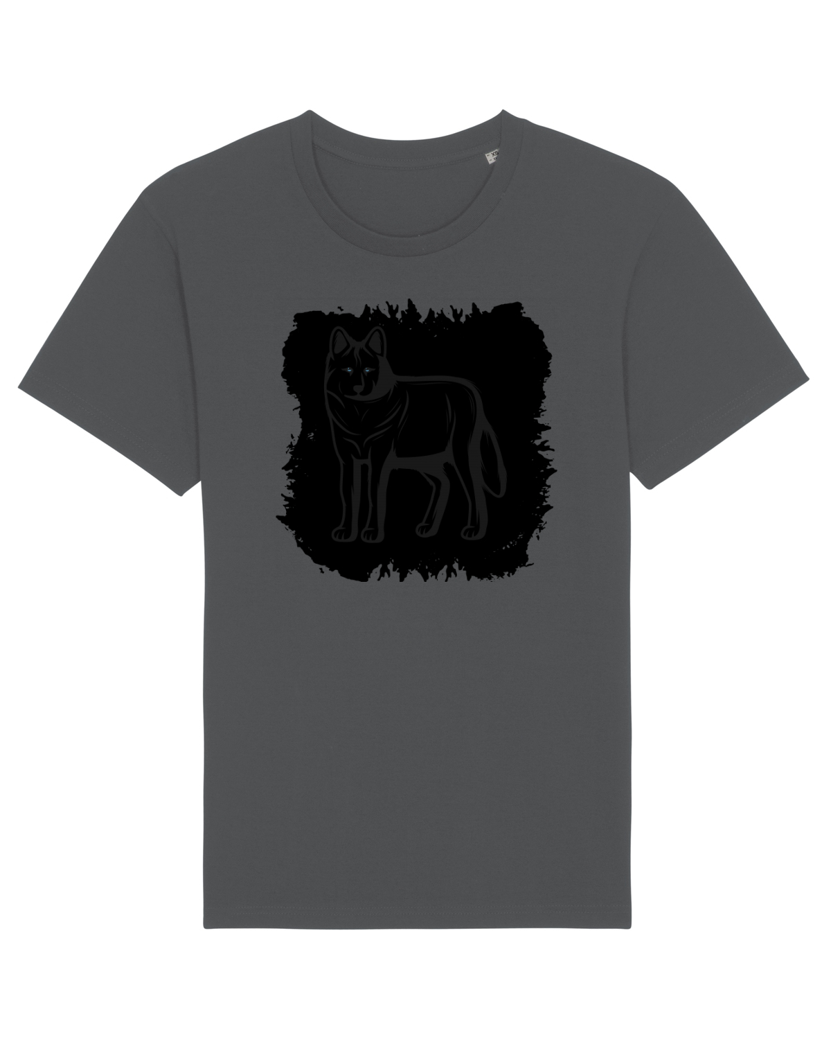 Tricou mânecă scurtă Unisex Rocker Anthracite
