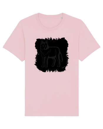 Black Wolf Cotton Pink