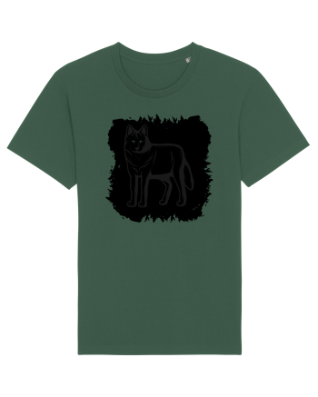 Black Wolf Bottle Green