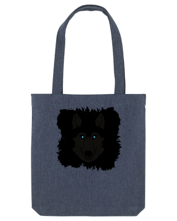 Black Wolf Midnight Blue
