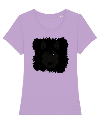 Black Wolf Lavender Dawn