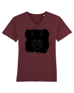 Black Wolf Tricou mânecă scurtă guler V Bărbat Presenter