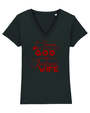 Jealous God and Wife Black