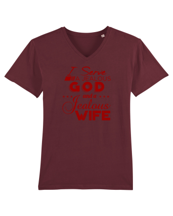 Jealous God and Wife Burgundy