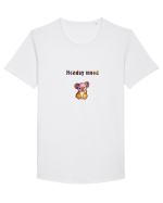 Monday Mood Tricou mânecă scurtă guler larg Bărbat Skater