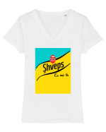 Șveps cu mă-ta Tricou mânecă scurtă guler V Damă Evoker