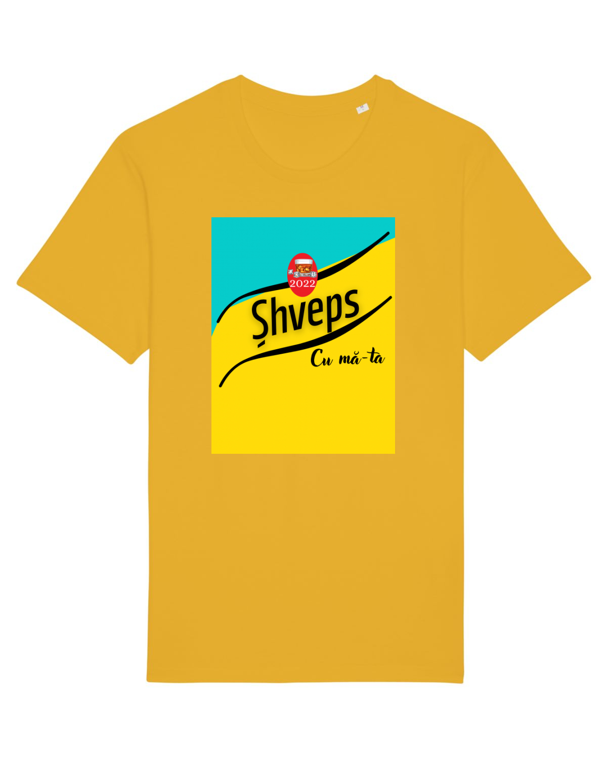 Tricou mânecă scurtă Unisex Rocker Spectra Yellow